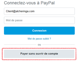 Payer par carte banquaire sur PayPal, sans compte PayPal