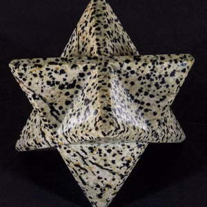 Merkaba en Jaspe dalmatien