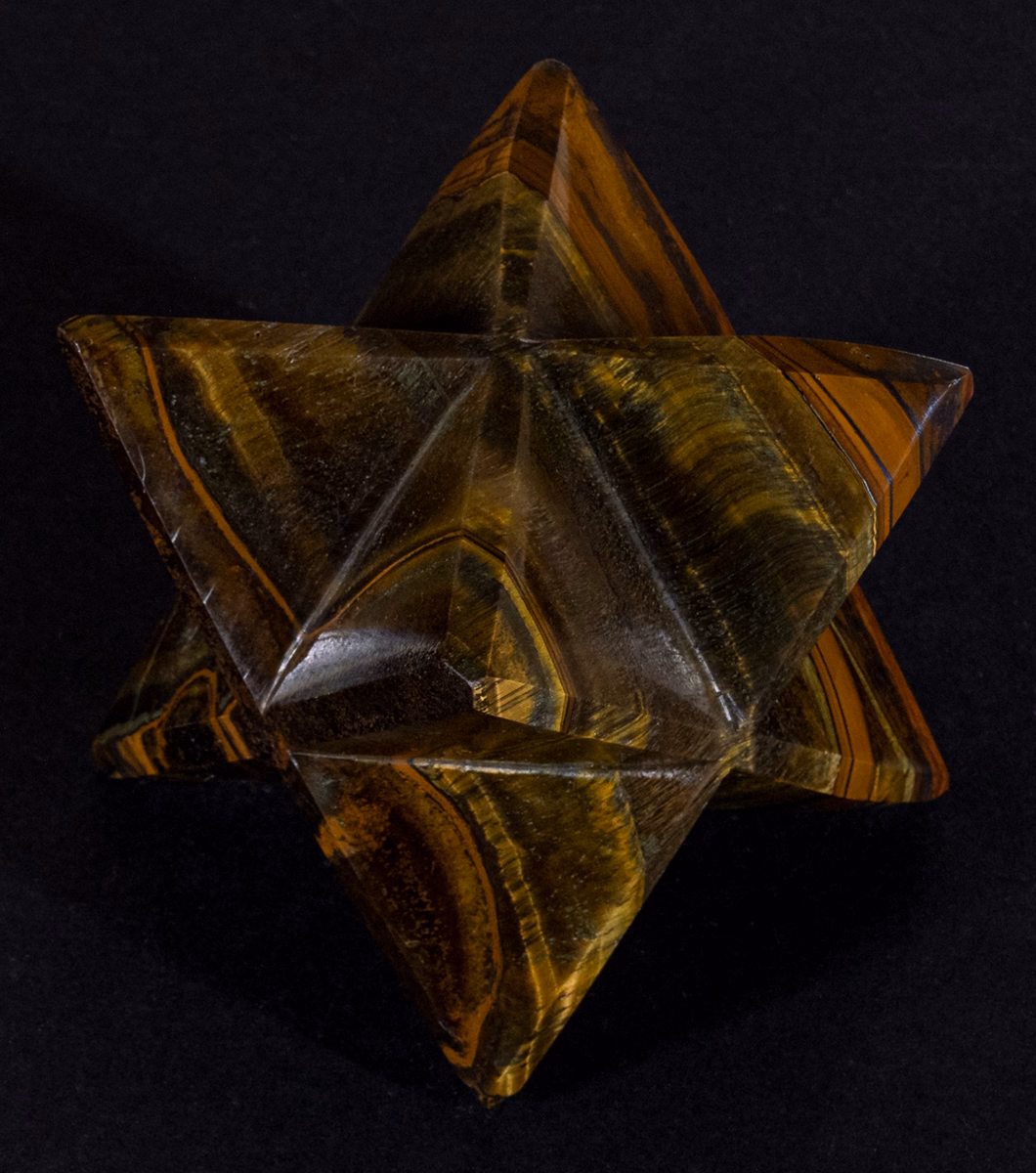 Merkaba d'Œil du Tigre pour la radionique et la protection