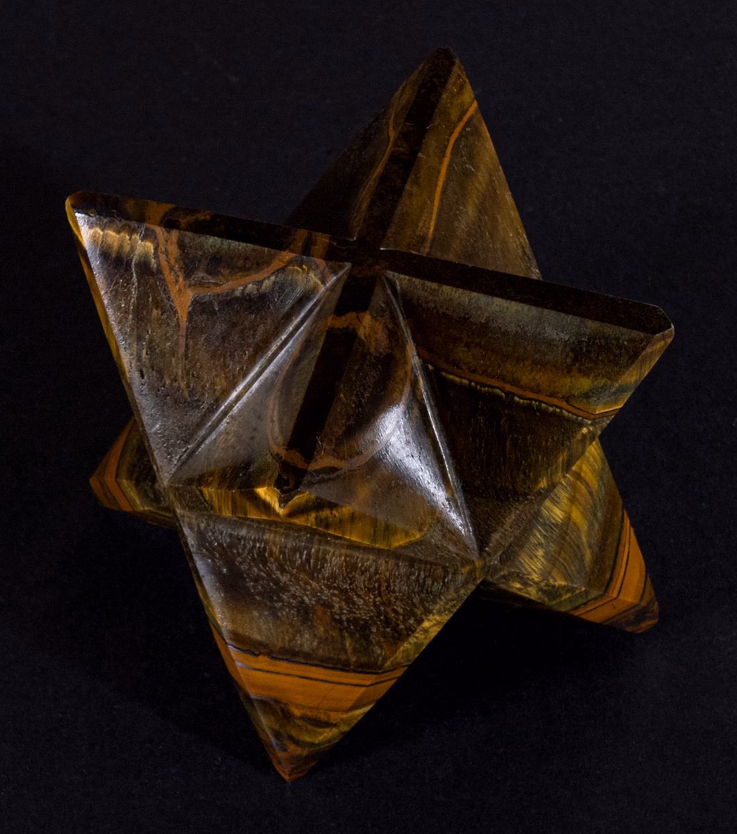 Merkaba d'Œil du Tigre pour la radionique et la protection