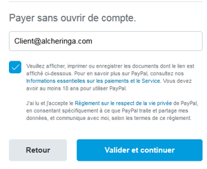 Renseignez votre e-mail